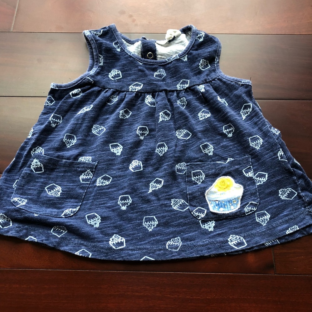 Pumpkin Patch toddler 2T cupcake tank top